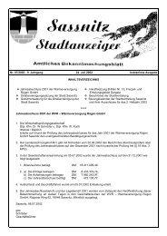 Stadtanzeiger Nr. 07/2002 - Sassnitz