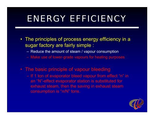 Process Design For Optimum Energy Efficiency - sasta