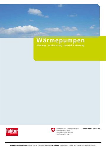 WÃ¤rmepumpen: Planung, Optimierung, Betrieb, Wartung