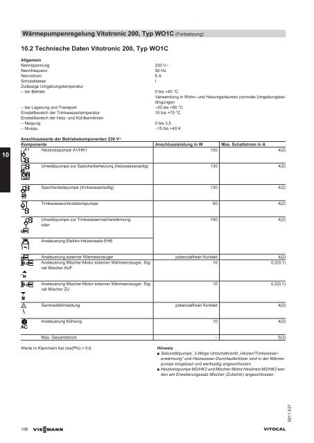 Planungsanleitung (inkl. technische Daten) - SATAG