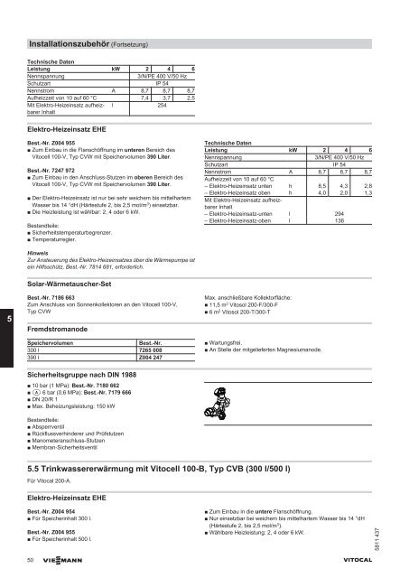 Planungsanleitung (inkl. technische Daten) - SATAG