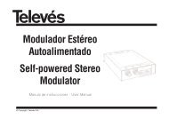 Modulador EstÃ©reo Autoalimentado Self-powered Stereo ... - SATEC