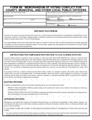 Form 8B - Florida Commission on Ethics