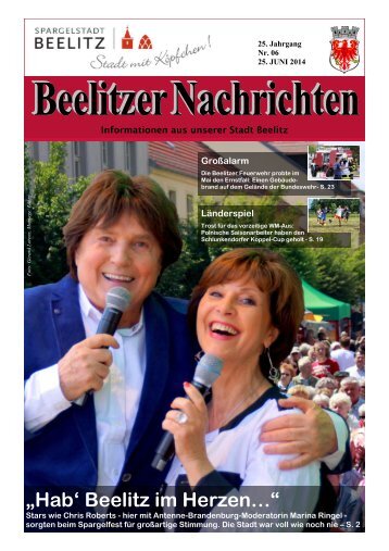 Beelitzer Nachrichten - Juni 2014