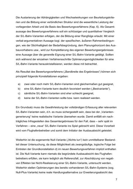 Bewertungsverfahren fÃ¼r Planungsvarianten von Start- und ...