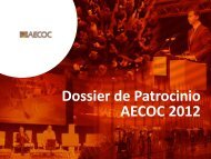 Dossier de Patrocinio - Aecoc