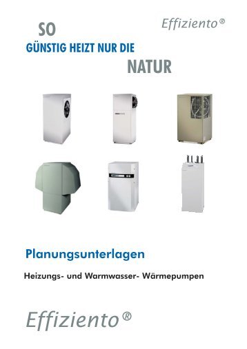 8 Einbindung der Wärmepumpe in das Heizsystem - Effiziento