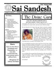 606 kB - The Sri Sathya Sai Baba Centre of Toronto