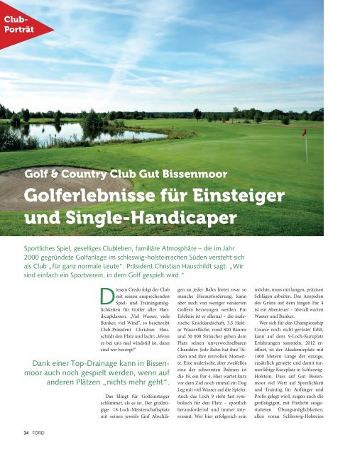 Golf-Zukunft