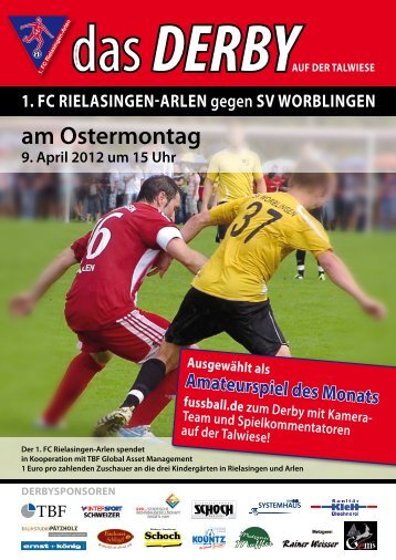 das DERBY - FC Rielasingen-Arlen