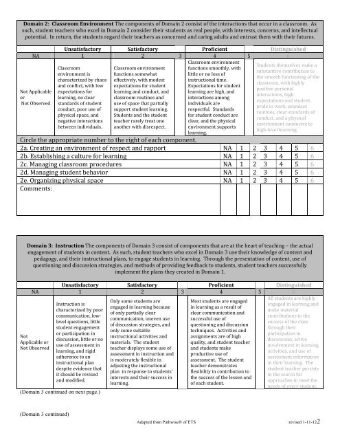 Student Teacher Summative Evaluation & Assessment of ...