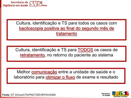 MudanÃ§as no tratamento da TB