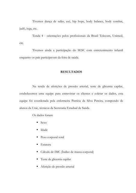 Agita Mato Grosso â PromoÃ§Ã£o Ã  SaÃºde AtravÃ©s dos - Secretaria de ...