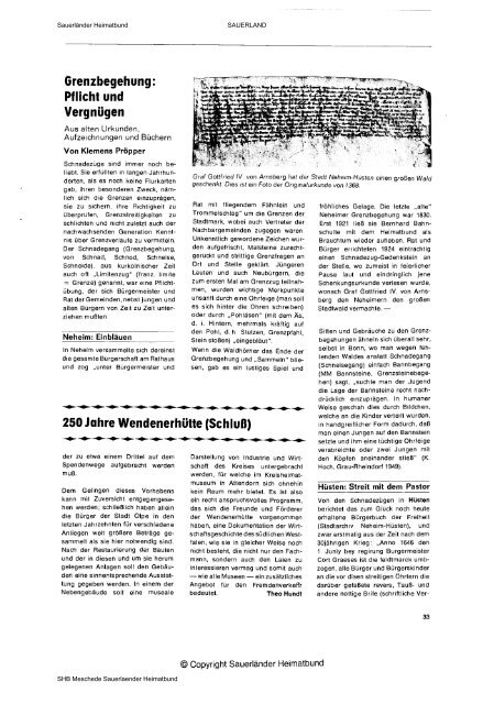 Heft 2 - SauerlÃ¤nder Heimatbund e.V.