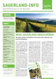 SAUERLAND-INFO - Sauerland-Tourismus