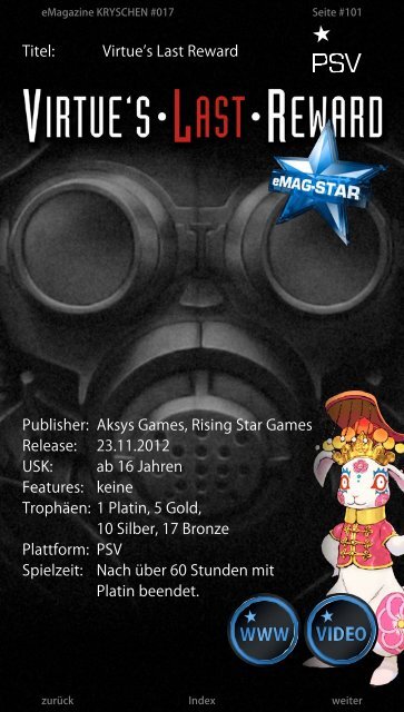 Inoffizielles PlayStation eMagazin KRYSCHEN #017