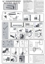 DELTA PACK - DELTA FIX - Sauermann