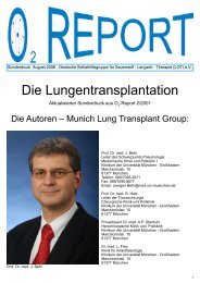 Die Lungentransplantation - Deutsche Selbsthilfegruppe fÃ¼r ...