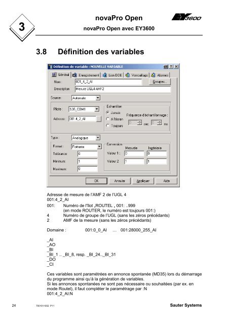 novaPro Open EY3600 Titel novaPro Open - sauter-controls.com ...