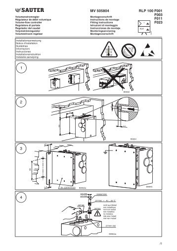 MV 505804 RLP 100 F001 F003 F011 F023 - sauter-controls.com ...