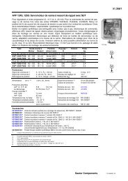 51.368/1 AVF 124S, 125S: Servomoteur de vanne Ã  ressort de ...