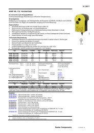 AVM 105, 115 - sauter-controls.com sauter-controls.com