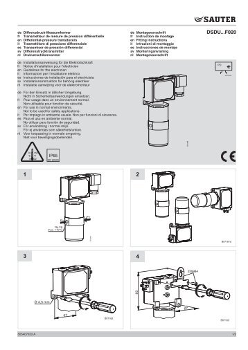 DSDU...F020 - sauter-controls.com sauter-controls.com