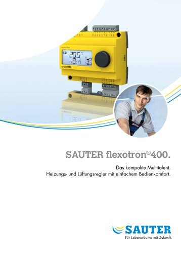 SAUTER flexotron®400. - Sauter Cumulus GmbH
