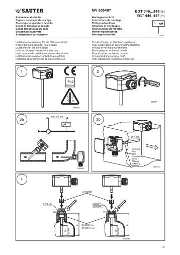 1 2 3a 3b 4 - sauter-controls.com sauter-controls.com