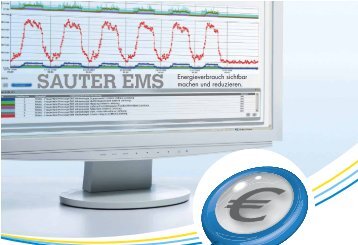 SAUTER EMS Energieverbrauch sichtbar machen und reduzieren.