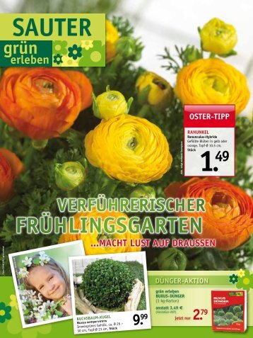 OSteR-tipp - SAUTER grün erleben - sauter-gartenbau.de