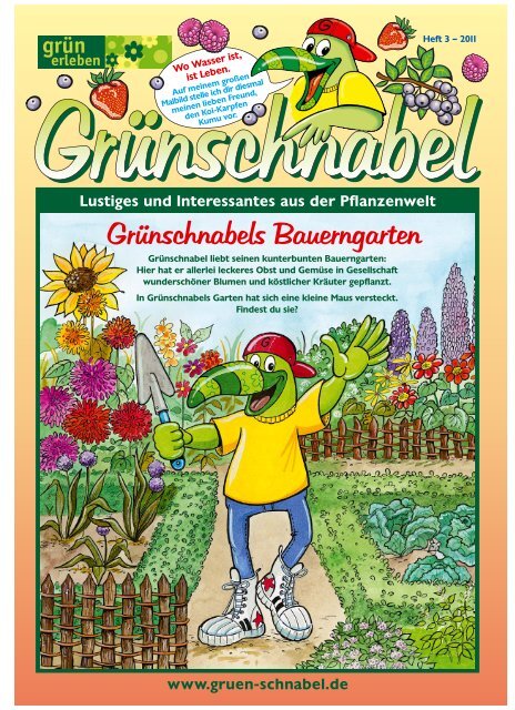 Grünschnabel Ausgabe 3/2011 - Grün erleben