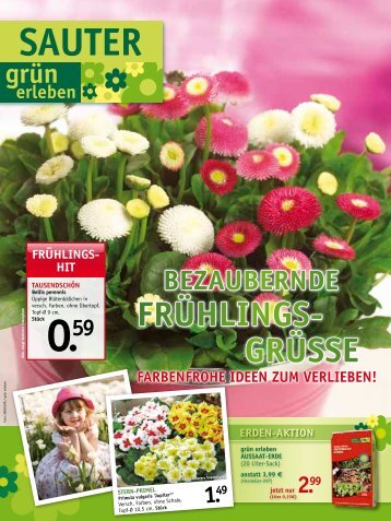 Frühlings- grüsse - SAUTER grün erleben - sauter-gartenbau.de