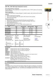 36.036/1 EGT 346...348: Stem-type temperature sensor Sauter ...