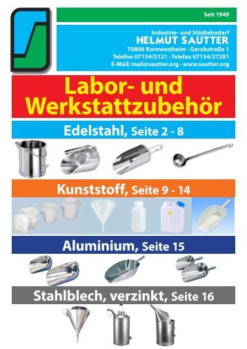 contacto - Industrie- und Städtebedarf Helmut Sautter