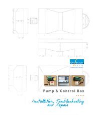 Pump & Control Box Installation, Troubleshooting and Repair