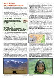 Amdo & Kham: Das unbekannte Ost-Tibet - Kneissl Touristik
