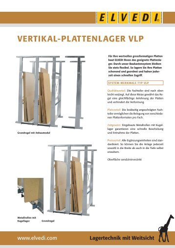 VERTIKAL-PLATTENLAGER VLP