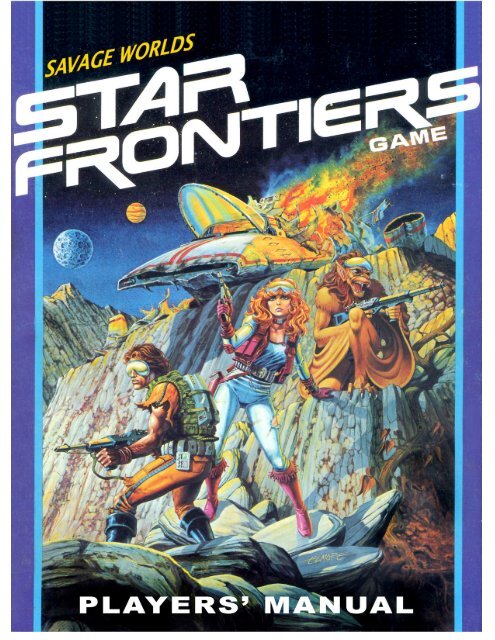 Star Frontiers Players Guide - Savage Heroes