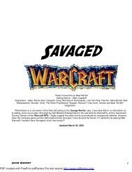 Savage Warcraft - Savage Heroes