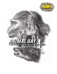 Animal Day - Savage Heroes