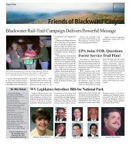 Newsletter-Feb 2006-Tabloid - Friends of Blackwater Canyon