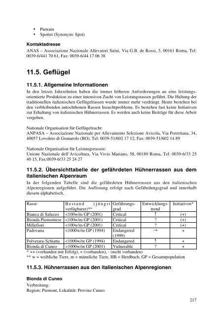 Volltext deutsch - Safeguard for Agricultural Varieties in Europe