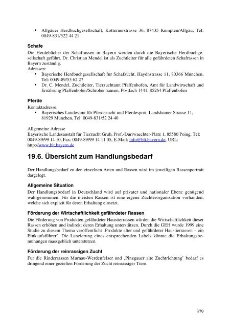 Volltext deutsch - Safeguard for Agricultural Varieties in Europe