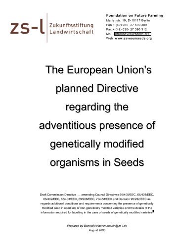 pdf format - Save Our Seeds