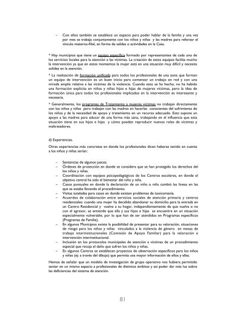 Informe - Save the Children