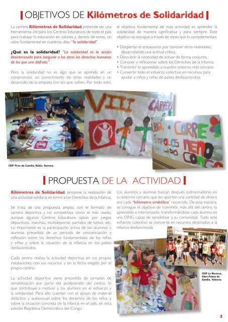 Memoria VIII Carrera - Save the Children