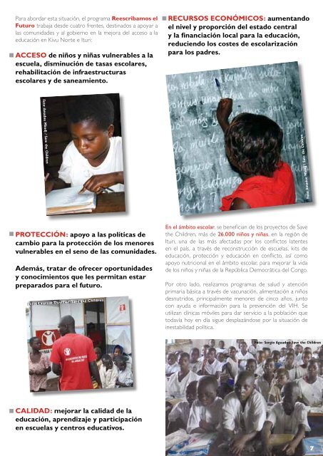 Memoria VIII Carrera - Save the Children