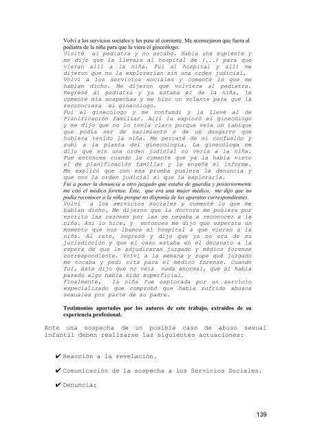 Abuso sexual infantil: Manual de formaciÃ³n para profesionales - Amuvi