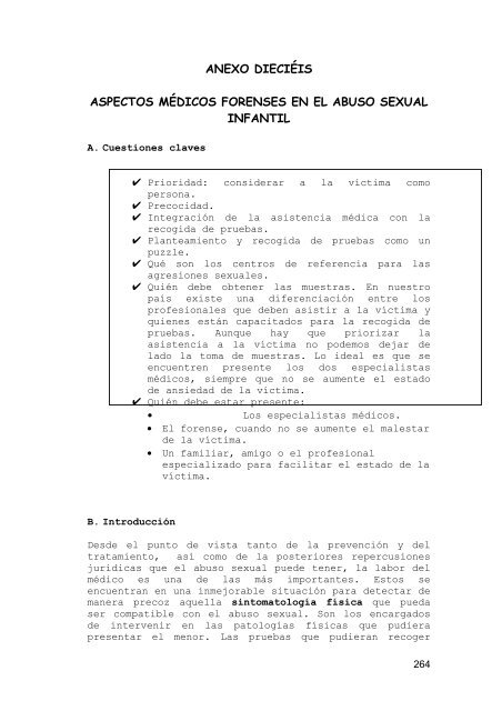 Abuso sexual infantil: Manual de formaciÃ³n para profesionales - Amuvi